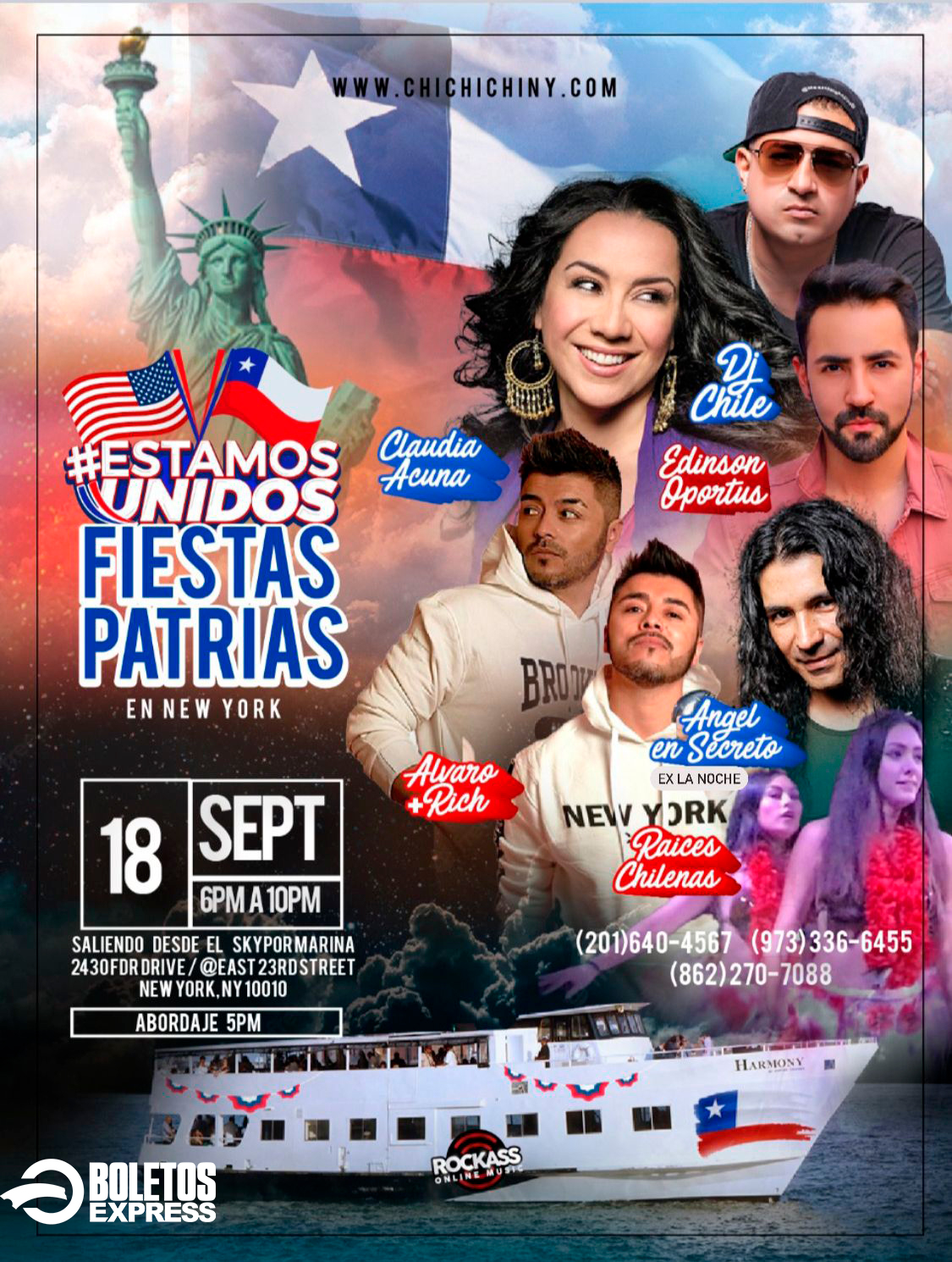 ESTADOS UNIDOS FIESTAS PATRIAS Tickets BoletosExpress