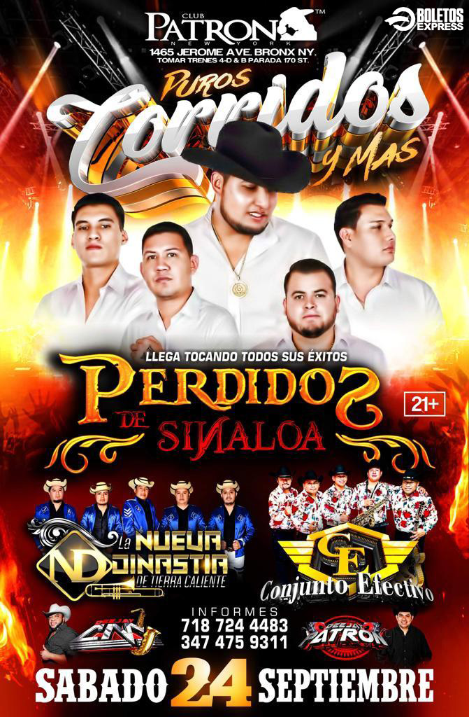 Buy tickets for PERDIDOS DE SINALOA PERDIDOS DE SINALOA