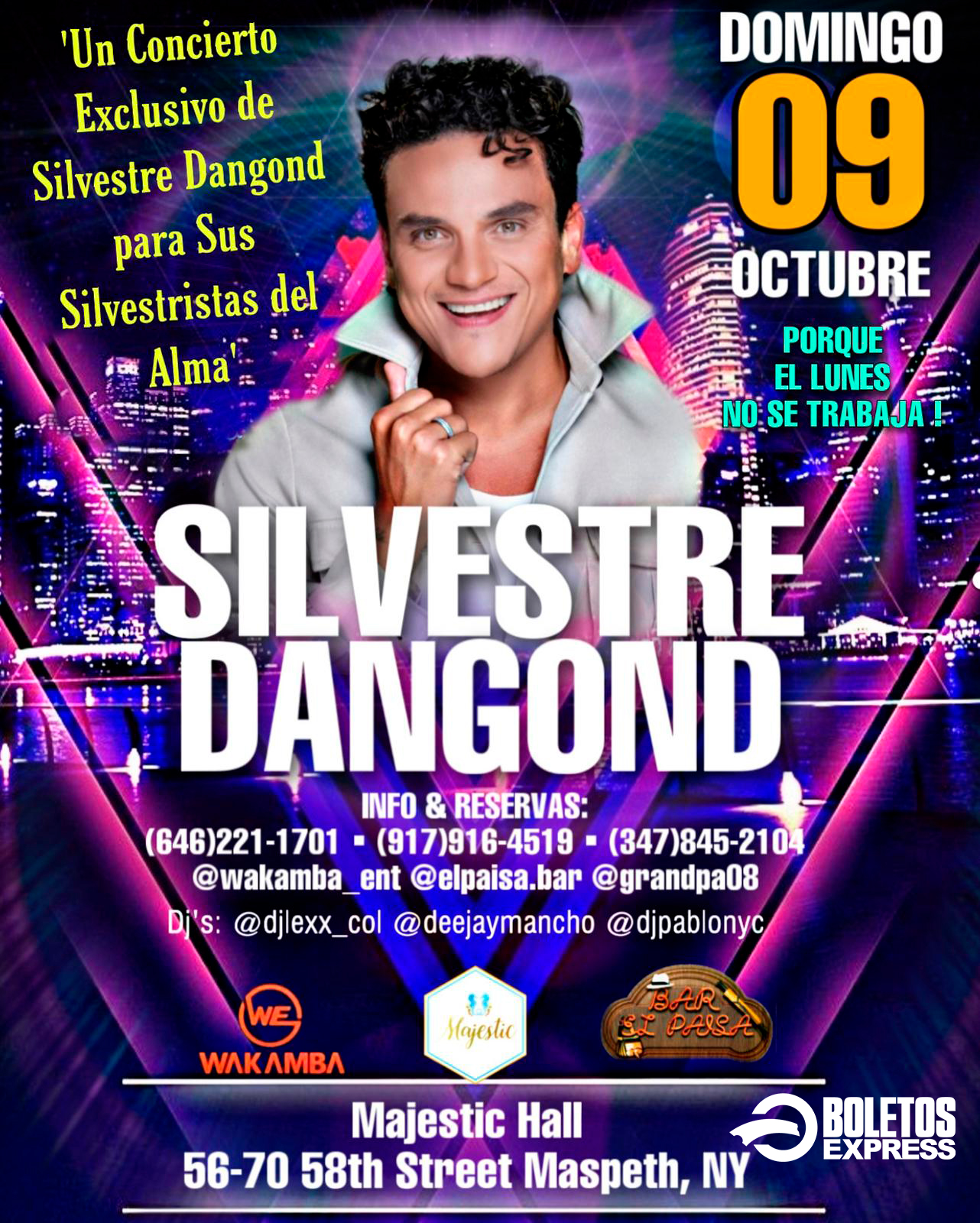 Buy tickets for SILVESTRE DANGOND SILVESTRE DANGOND