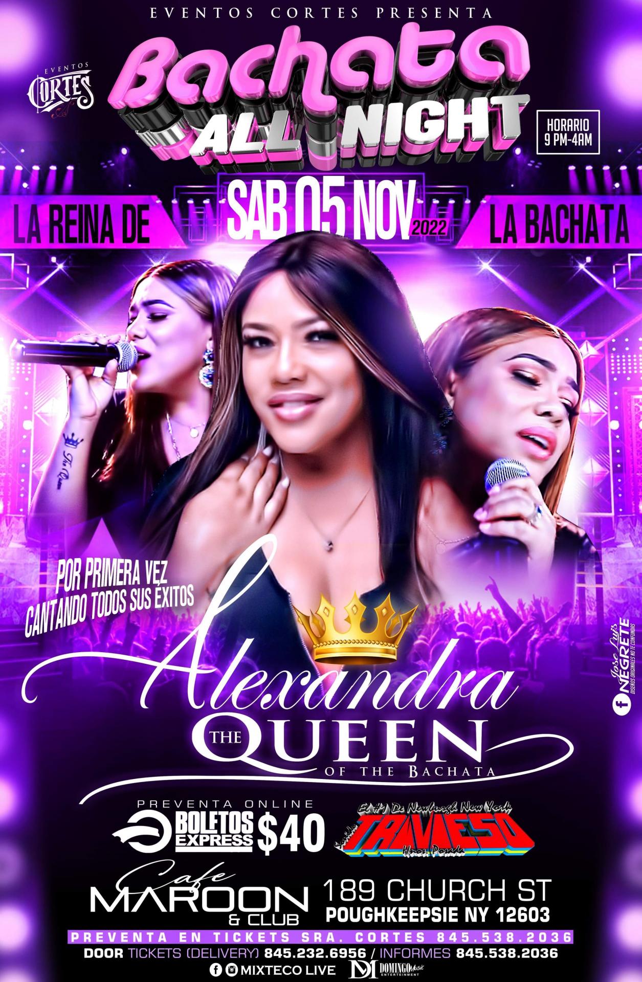 ALEXANDRA THE QUEEN OF THE BACHATA Tickets BoletosExpress alexandra-the-queen-of-the-bachata-tickets-boletosexpress