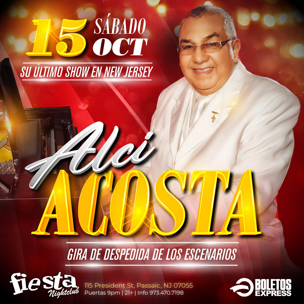 Buy tickets for ALCI ACOSTA, GIRA DE DESPEDIDA DE LOS ESCENARIOS ALCI ACOSTA, GIRA DE DESPEDIDA DE LOS ESCENARIOS