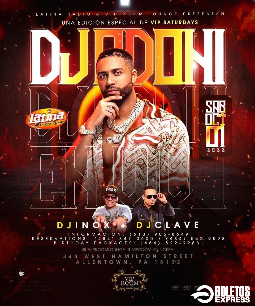 DJ ADONI Tickets - BoletosExpress