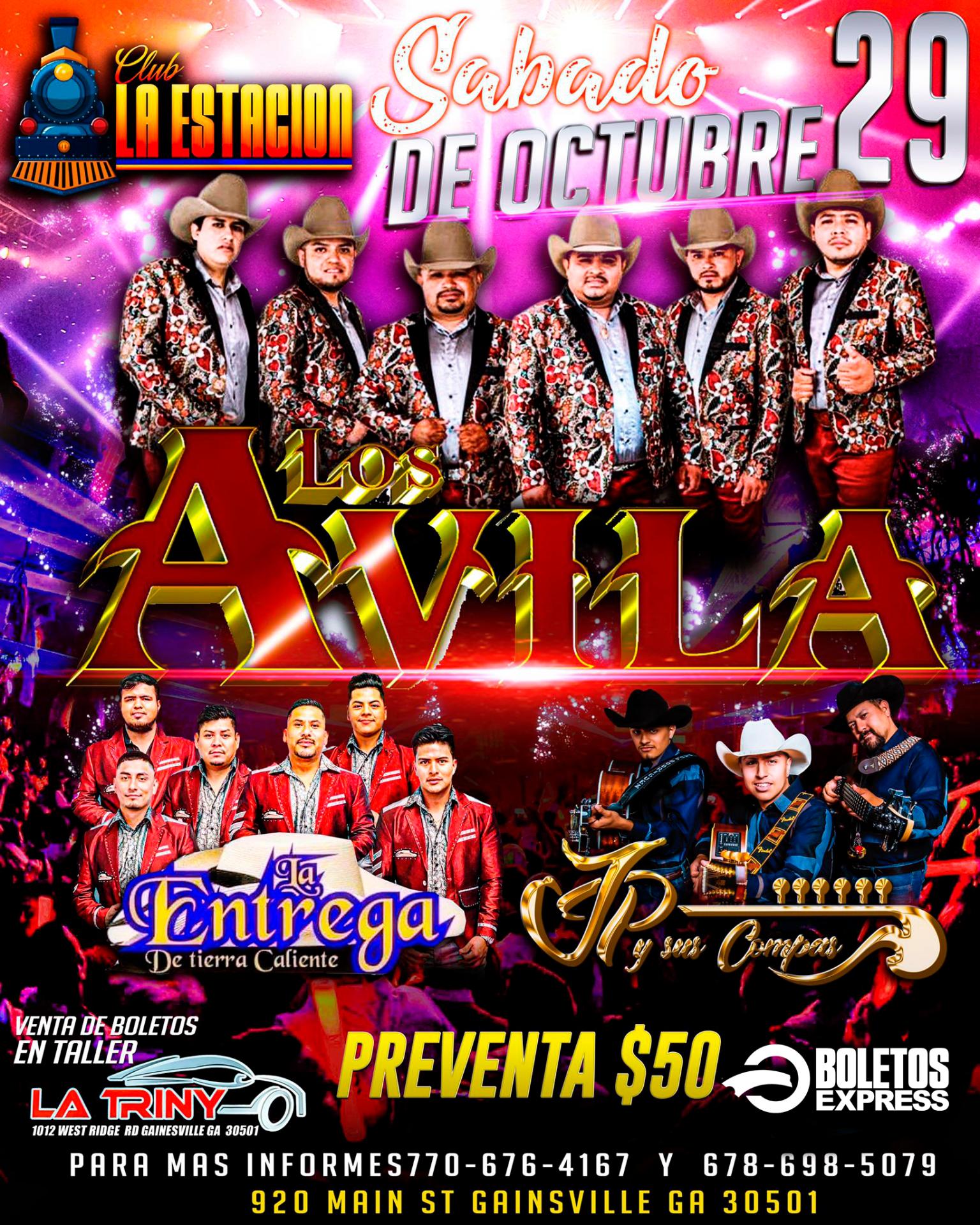 LOS AVILA Tickets BoletosExpress