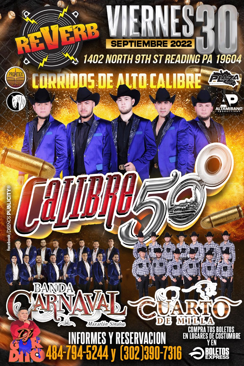 CALIBRE 50 | BANDA CARNAVAL | CUARTO DE MILLA