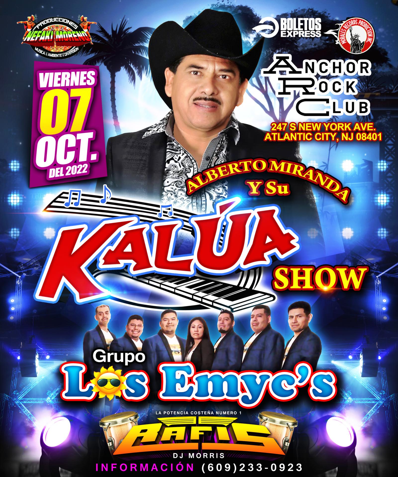 KALUA SHOW & LOS EMYC'S