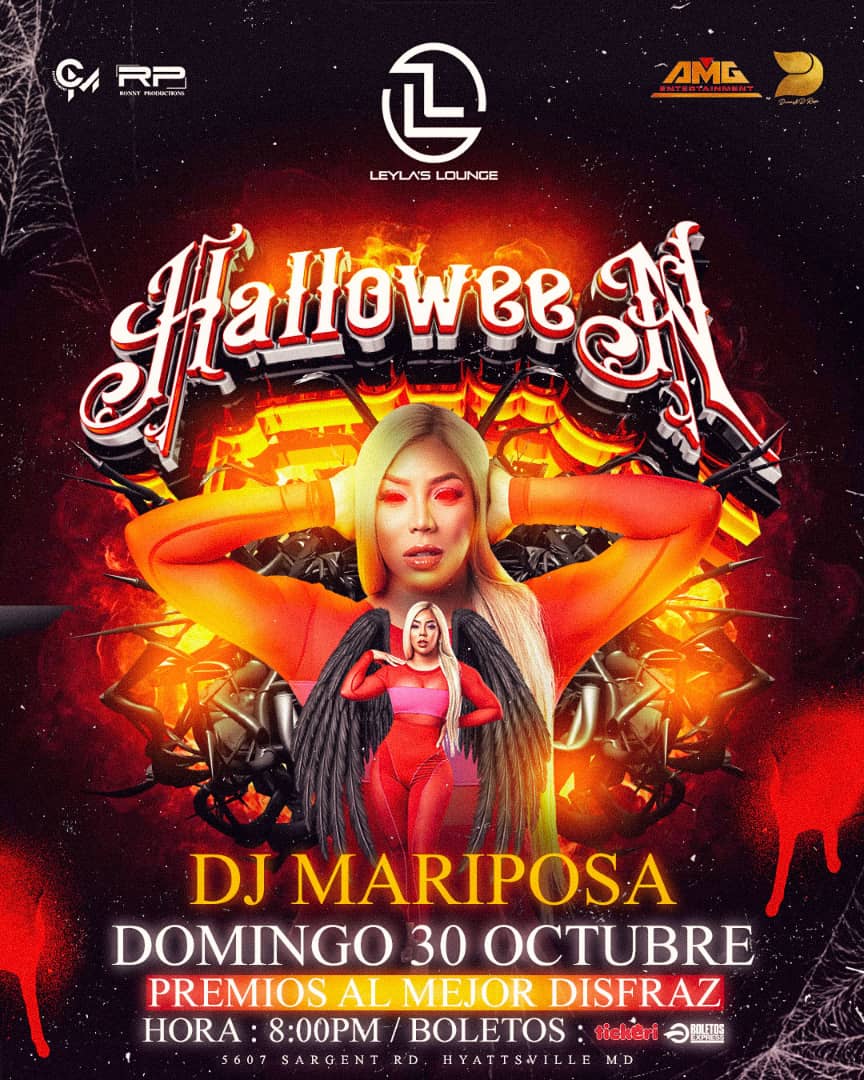 Buy tickets for HALL0WEEN CON DJ MARIPOSA HALL0WEEN CON DJ MARIPOSA