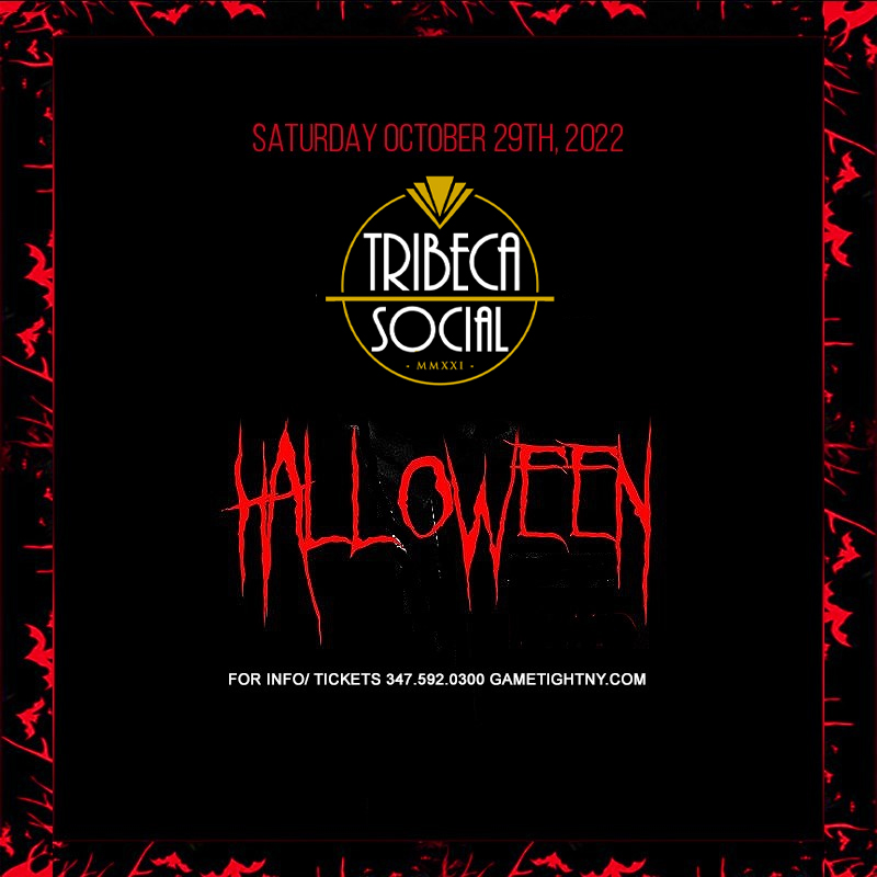 Buy tickets for Tribeca Social NYC Halloween party 2022 Tribeca Social NYC Halloween party 2022