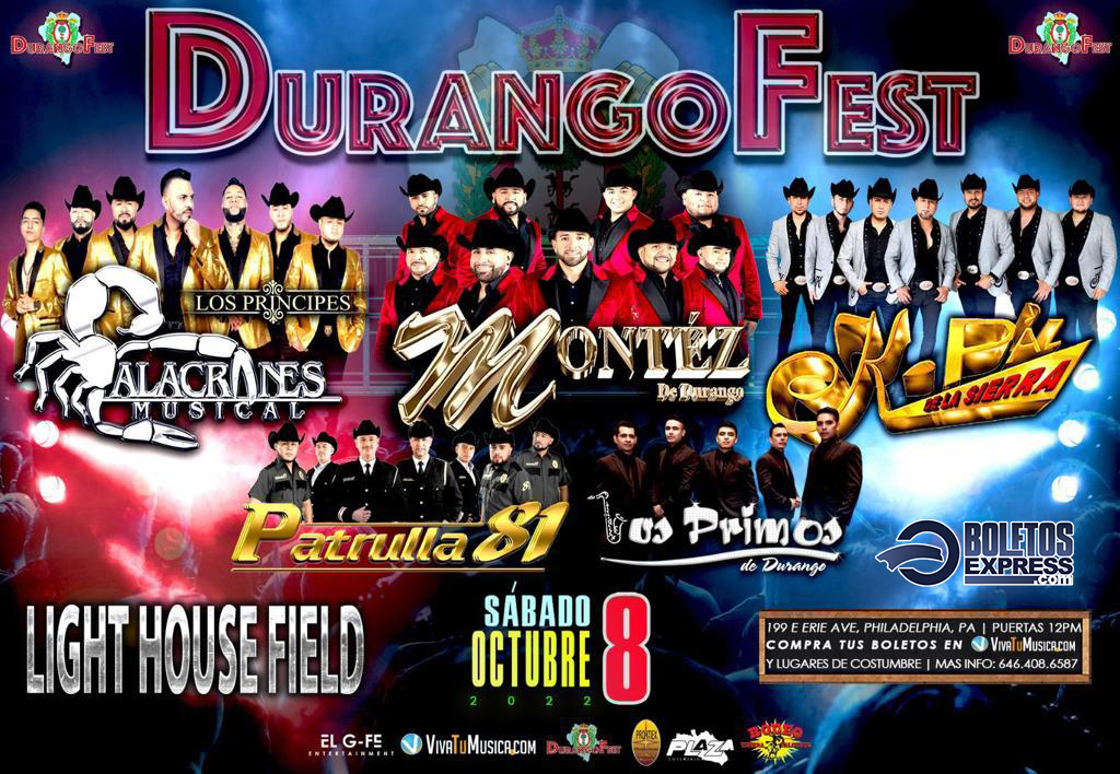 Buy tickets for DURANGO FEST - ALACRANES MUSICAL DURANGO FEST - ALACRANES MUSICAL