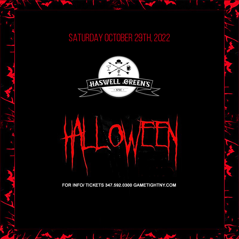 Haswell Green's NYC Halloween party 2022