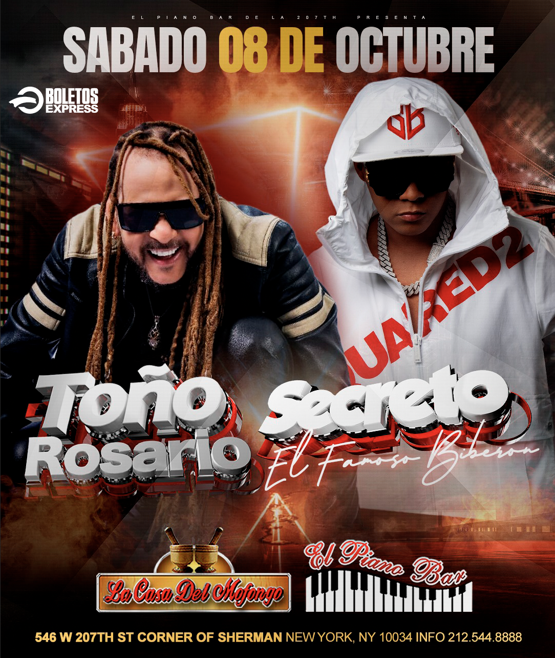 Buy tickets for TOÑO ROSARIO | SECRETO TOÑO ROSARIO | SECRETO