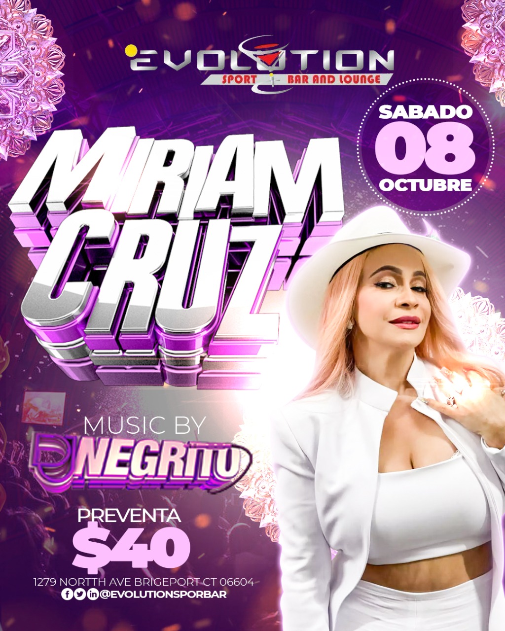 Buy tickets for Miriam Cruz Miriam Cruz