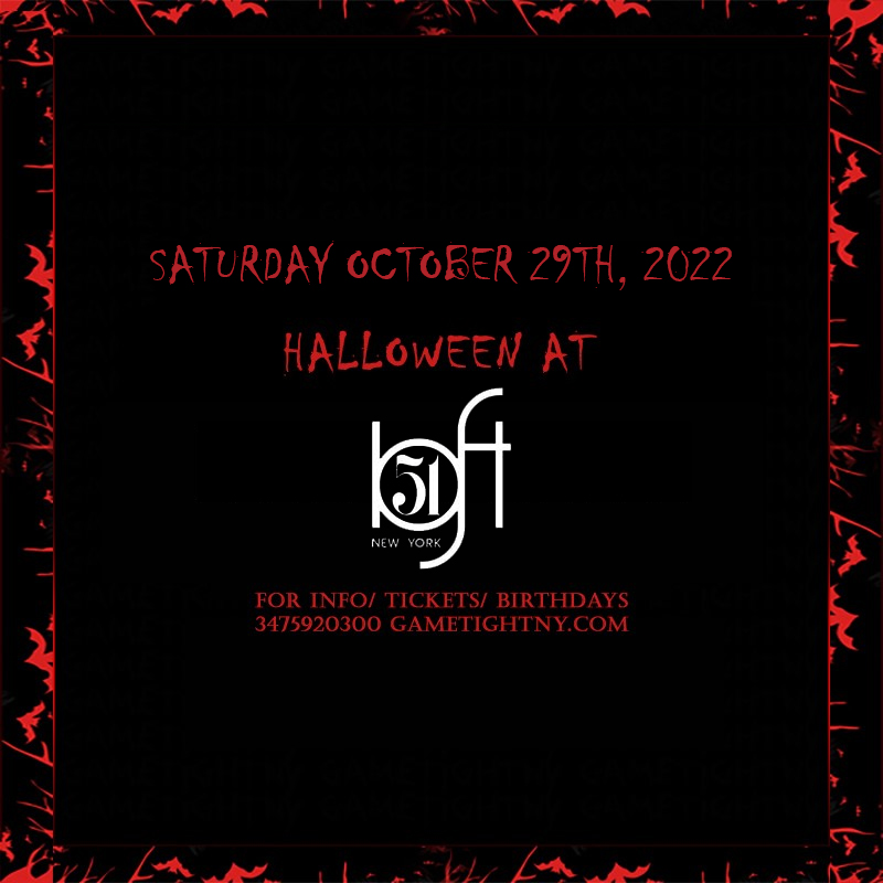Loft 51 Copacabana NYC Halloween party 2022 Tickets BoletosExpress