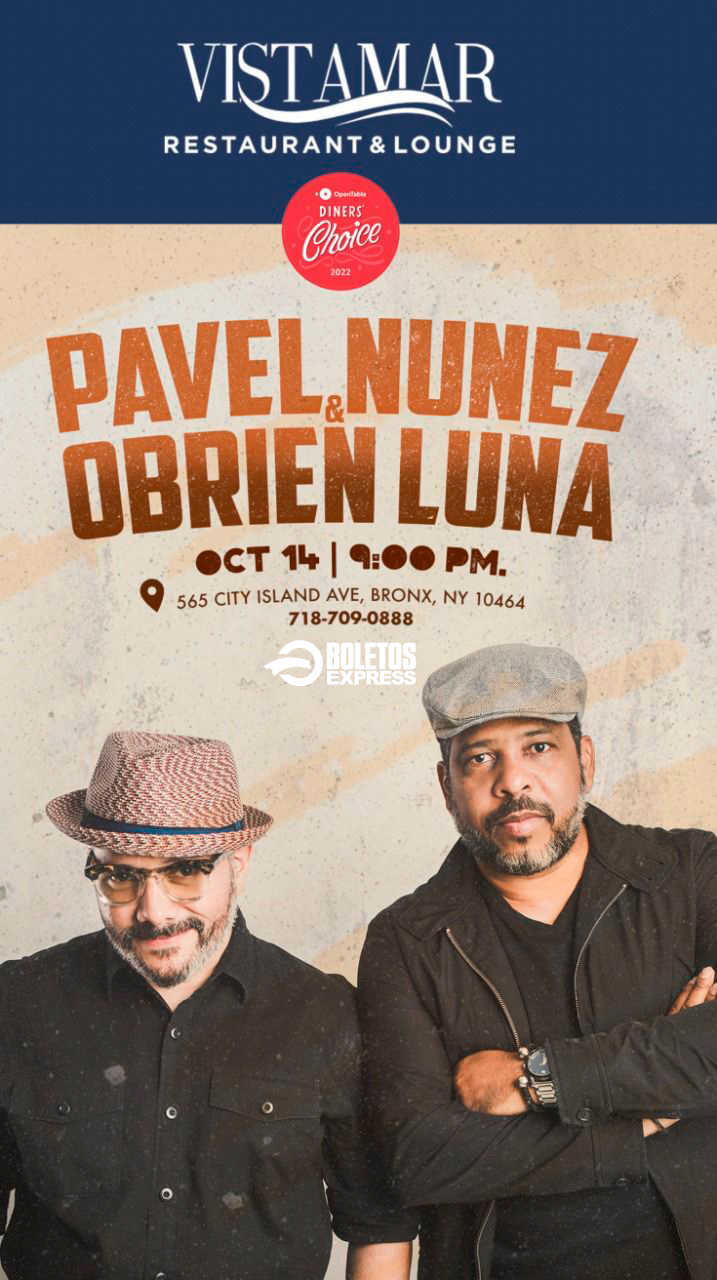 Buy tickets for PAVEL NUÑEZ & OBRIEN LUNA PAVEL NUÑEZ & OBRIEN LUNA