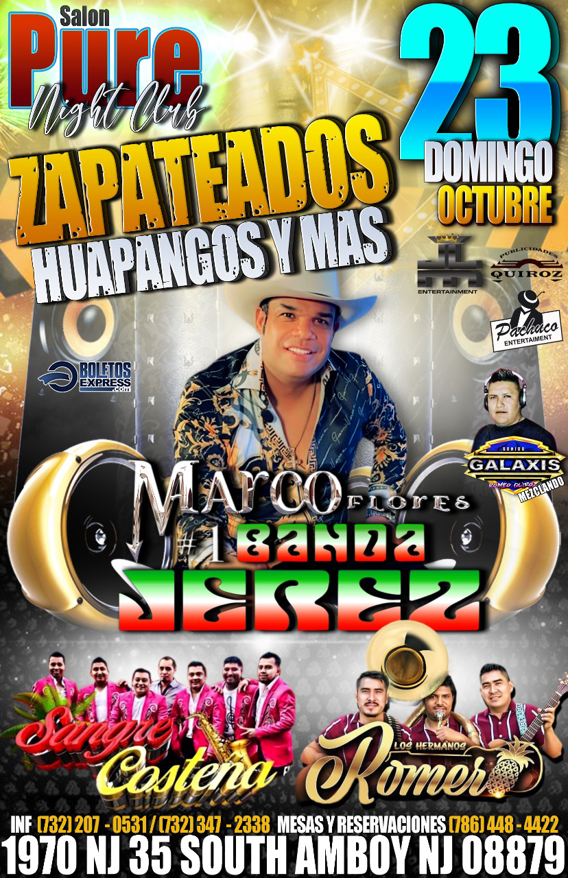 MARCOS FLORES BANDA JEREZ SANGRE COSTEÑA LOS HERMANOS ROMERO