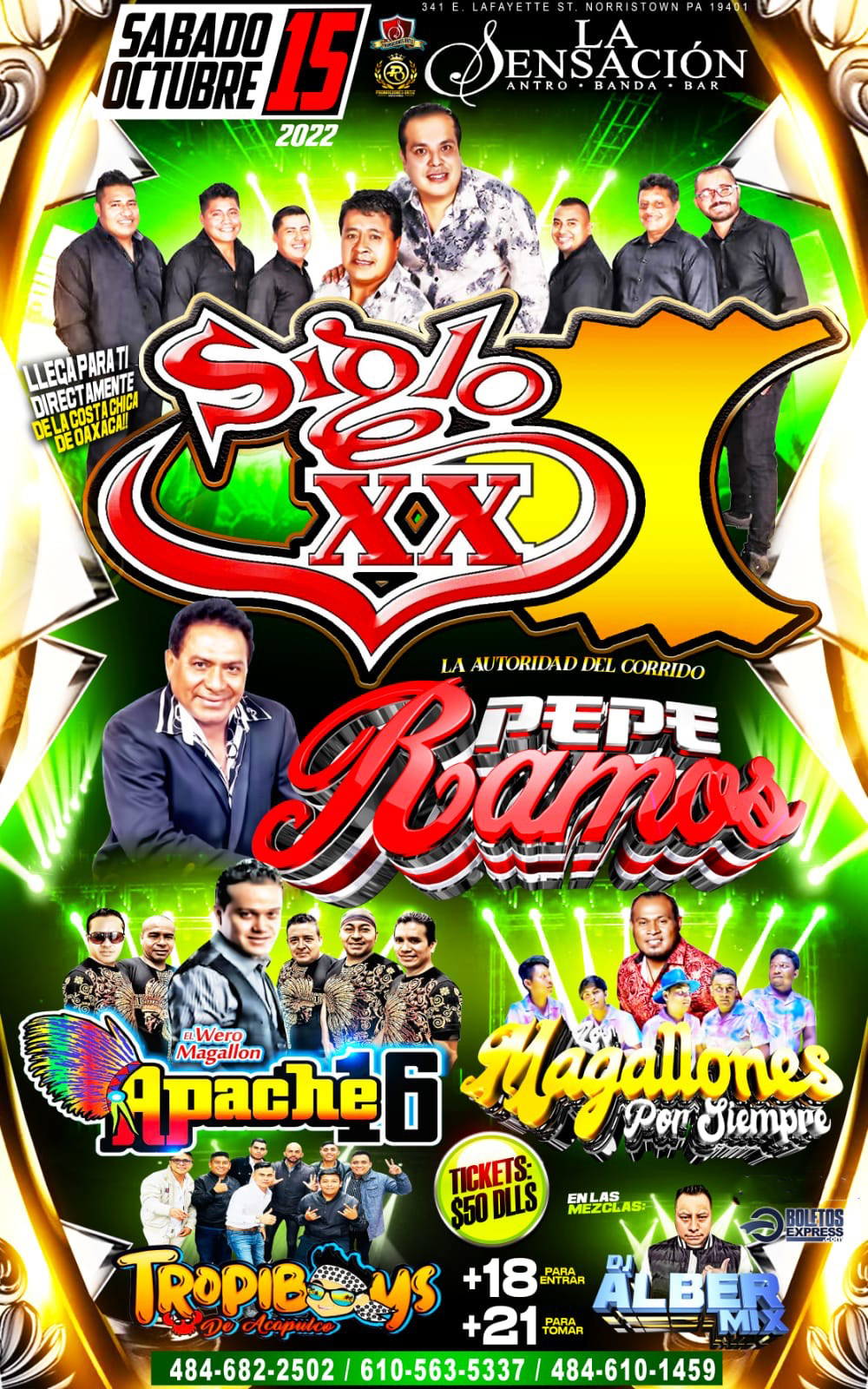 Buy tickets for SIGLO XX | PEPE RAMOS SIGLO XX | PEPE RAMOS