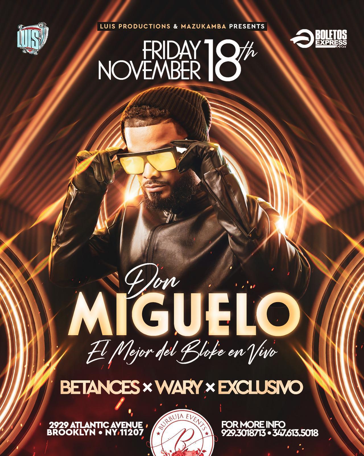 Buy tickets for DON MIGUELO DON MIGUELO