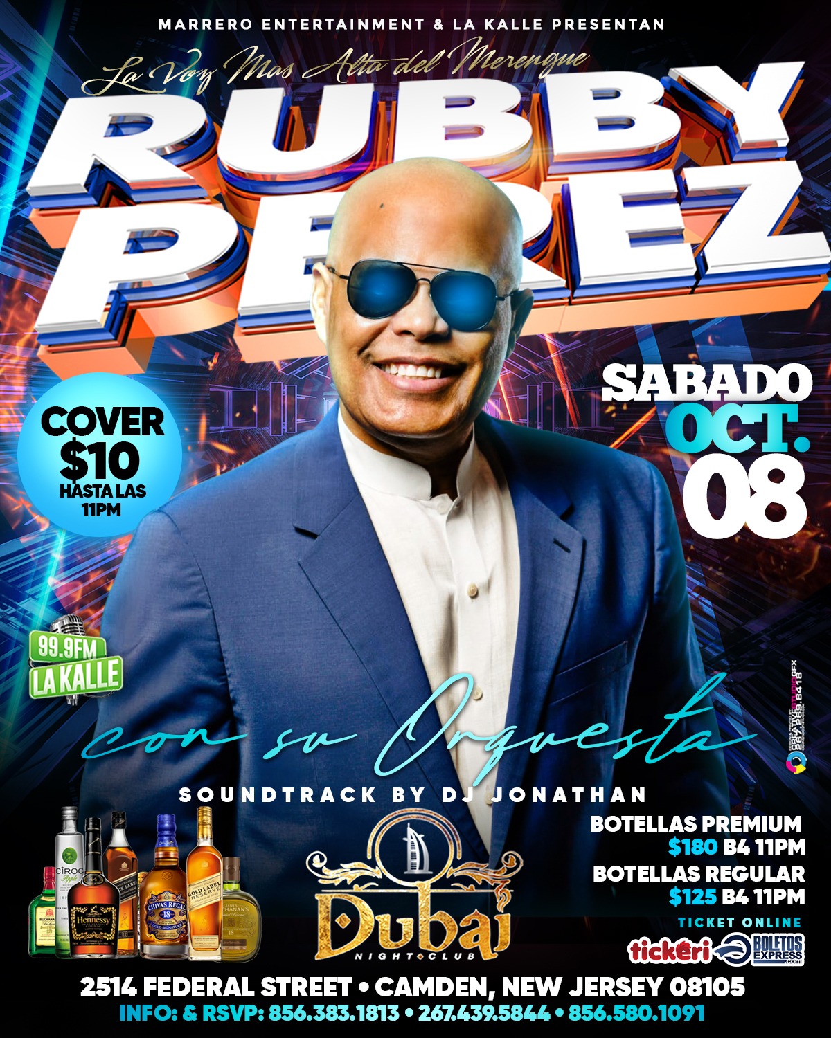 Buy tickets for RUBBY PEREZ RUBBY PEREZ