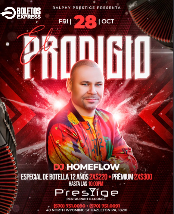 Buy tickets for EL PRODIGIO EL PRODIGIO