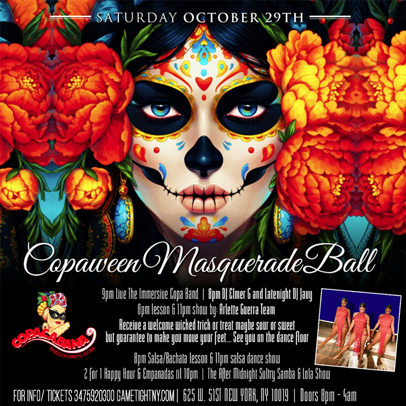 Buy tickets for Copaween Masquerade Ball Halloween Live Entertainment party Copaween Masquerade Ball Halloween Live Entertainment party