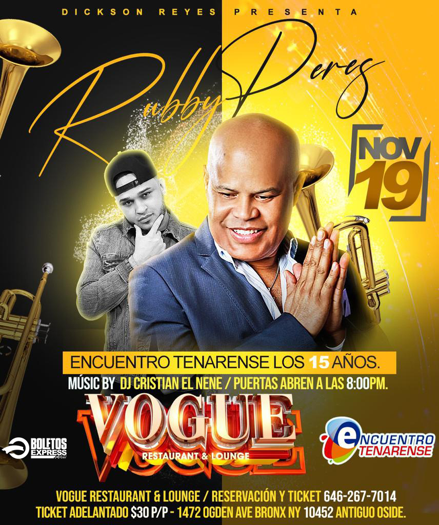 Buy tickets for RUBBY PEREZ RUBBY PEREZ