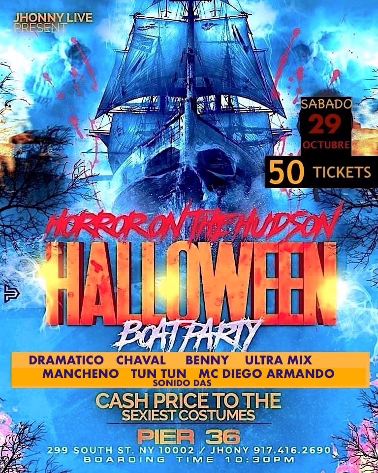 HORROR ON THE HUDSON HALLOWEEN BOAT PARTY