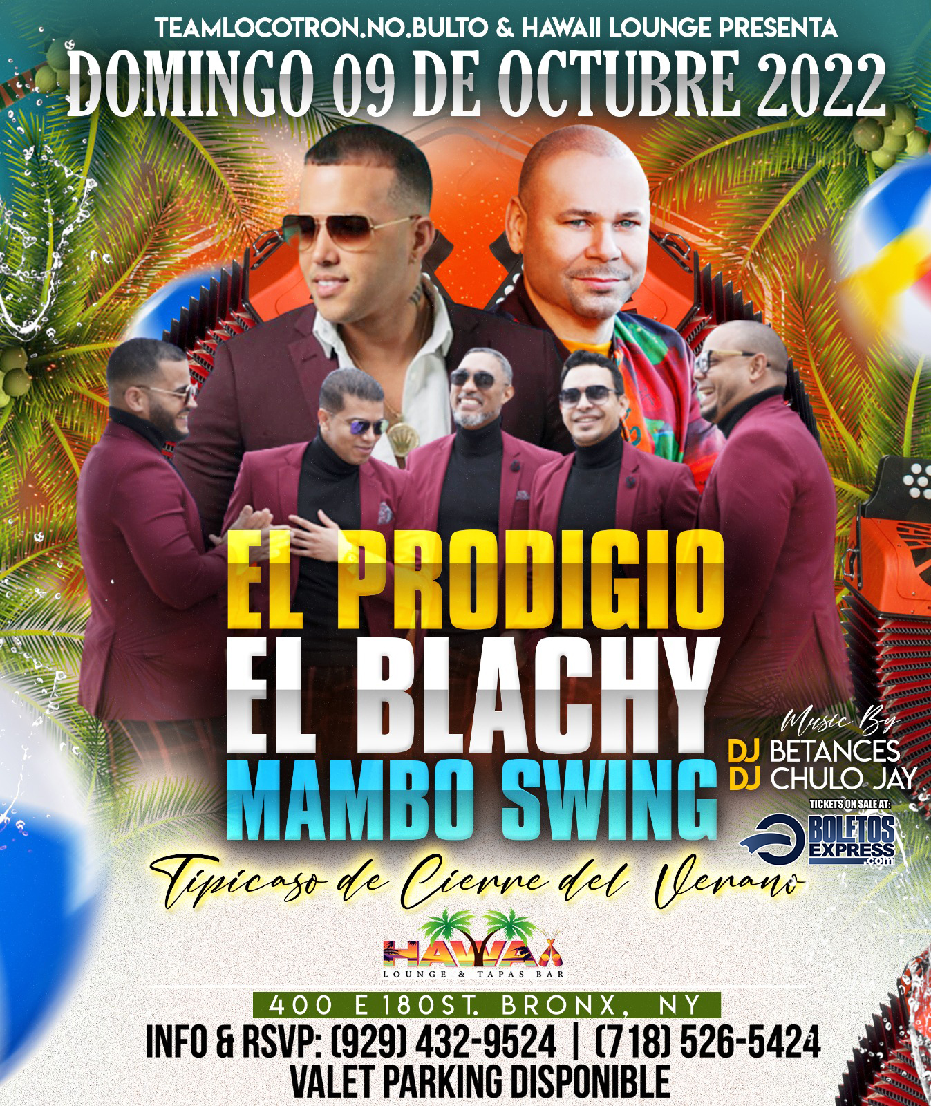 Buy tickets for EL PRODIGIO | EL BLACHY | MAMBO SWING EL PRODIGIO | EL BLACHY | MAMBO SWING