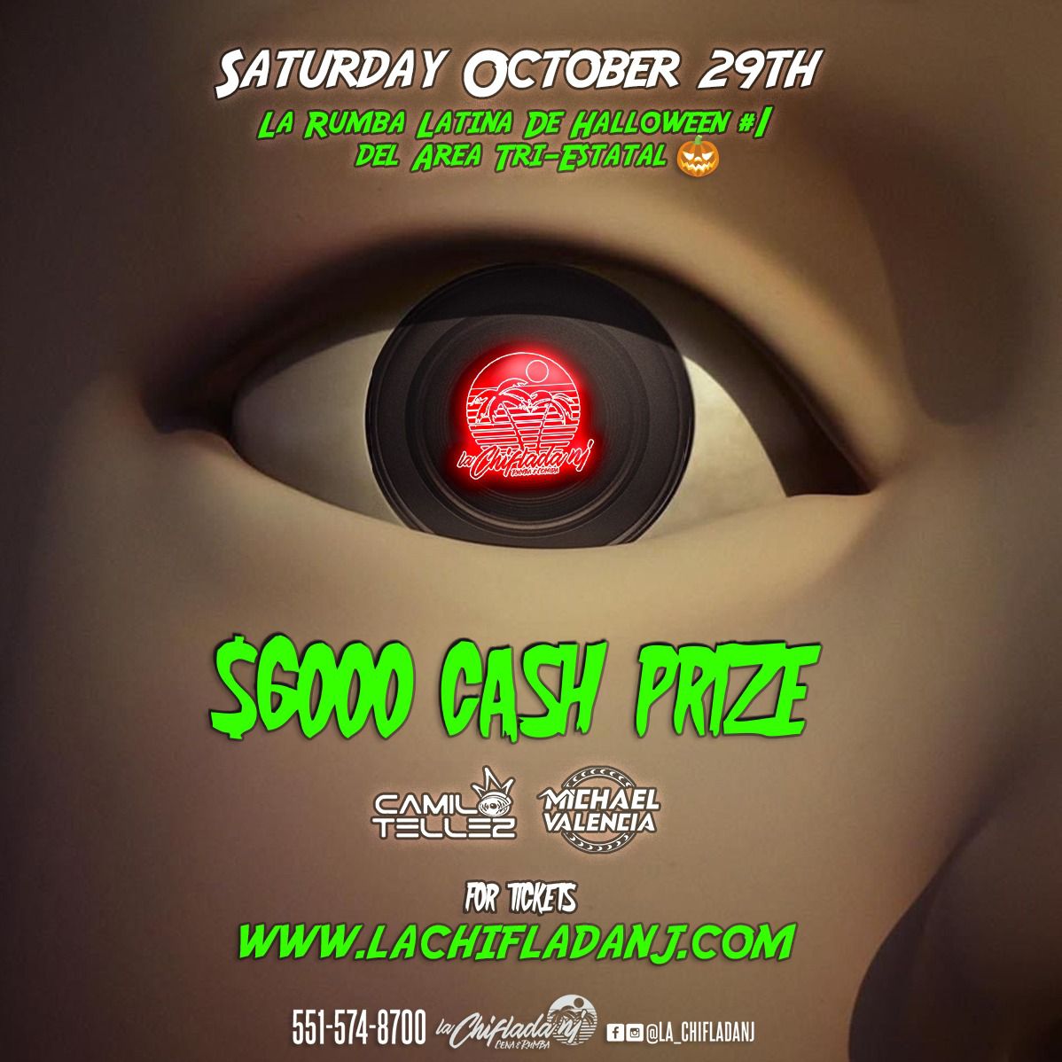 HALLOWEEN PARTY AT LA CHIFLADA Tickets - BoletosExpress