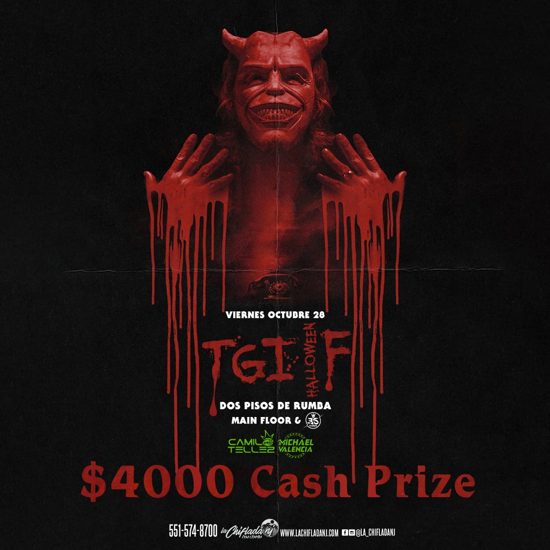 halloween-fright-night-at-la-chiflada-tickets-boletosexpress