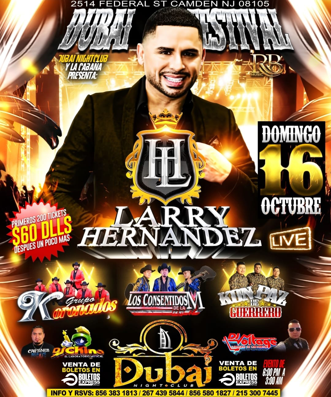 LARRY HERNANDEZ  | GRUPO KORONADOS | LOS CONSENTIDOS DE LA M| KON PAZ DE GUERRERO