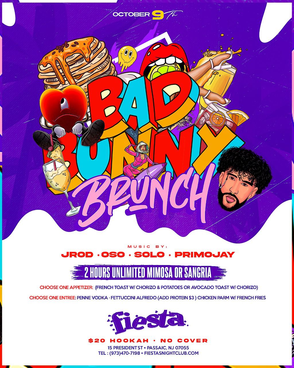 BAD BUNNY BRUNCH MUSIC BY: JROD * OSO * SOLO * PRIMO JAY
