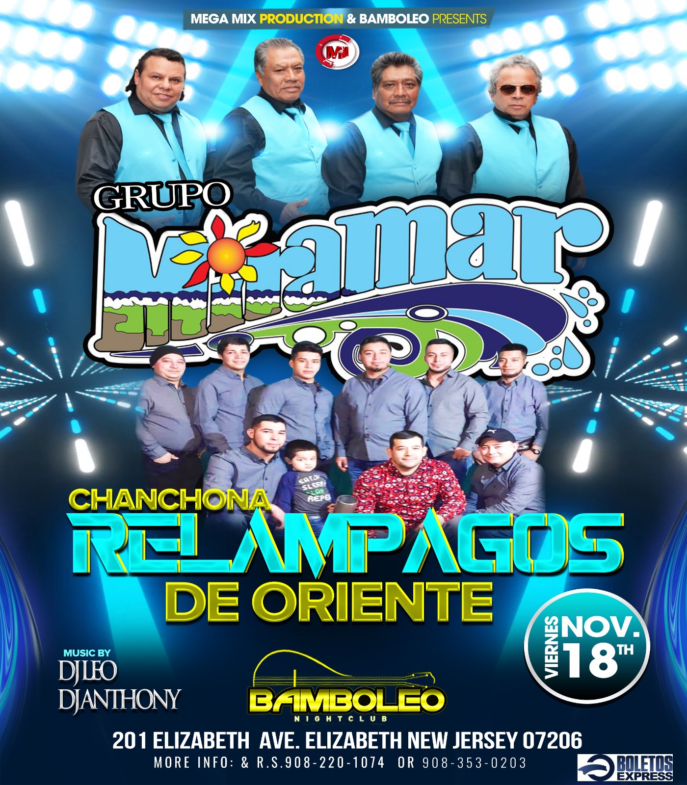 GRUPO MIRAMAR & CHANCHONA RELAMPAGOS DE ORIENTE