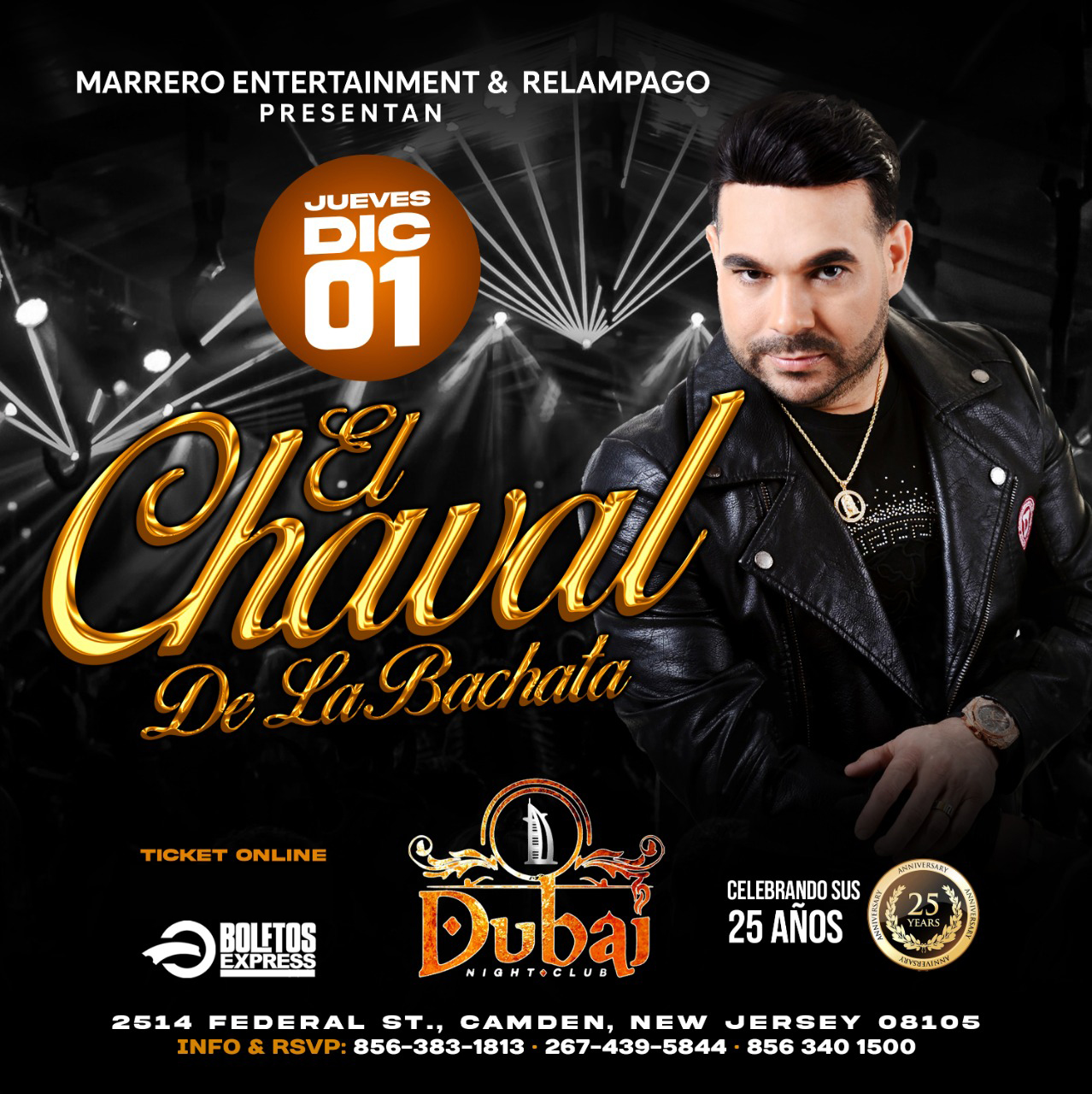 Buy tickets for EL CHAVAL DE LA BACHATA EL CHAVAL DE LA BACHATA