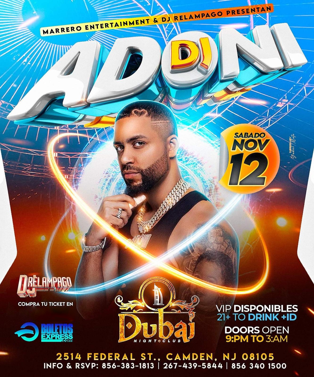 DJ ADONI Tickets BoletosExpress