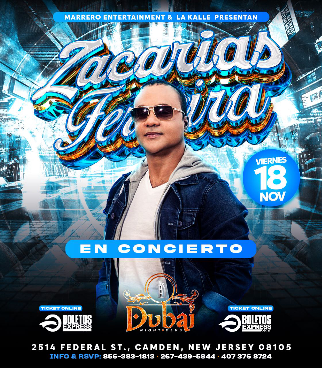 Buy tickets for ZACARIAS FERREIRA ZACARIAS FERREIRA