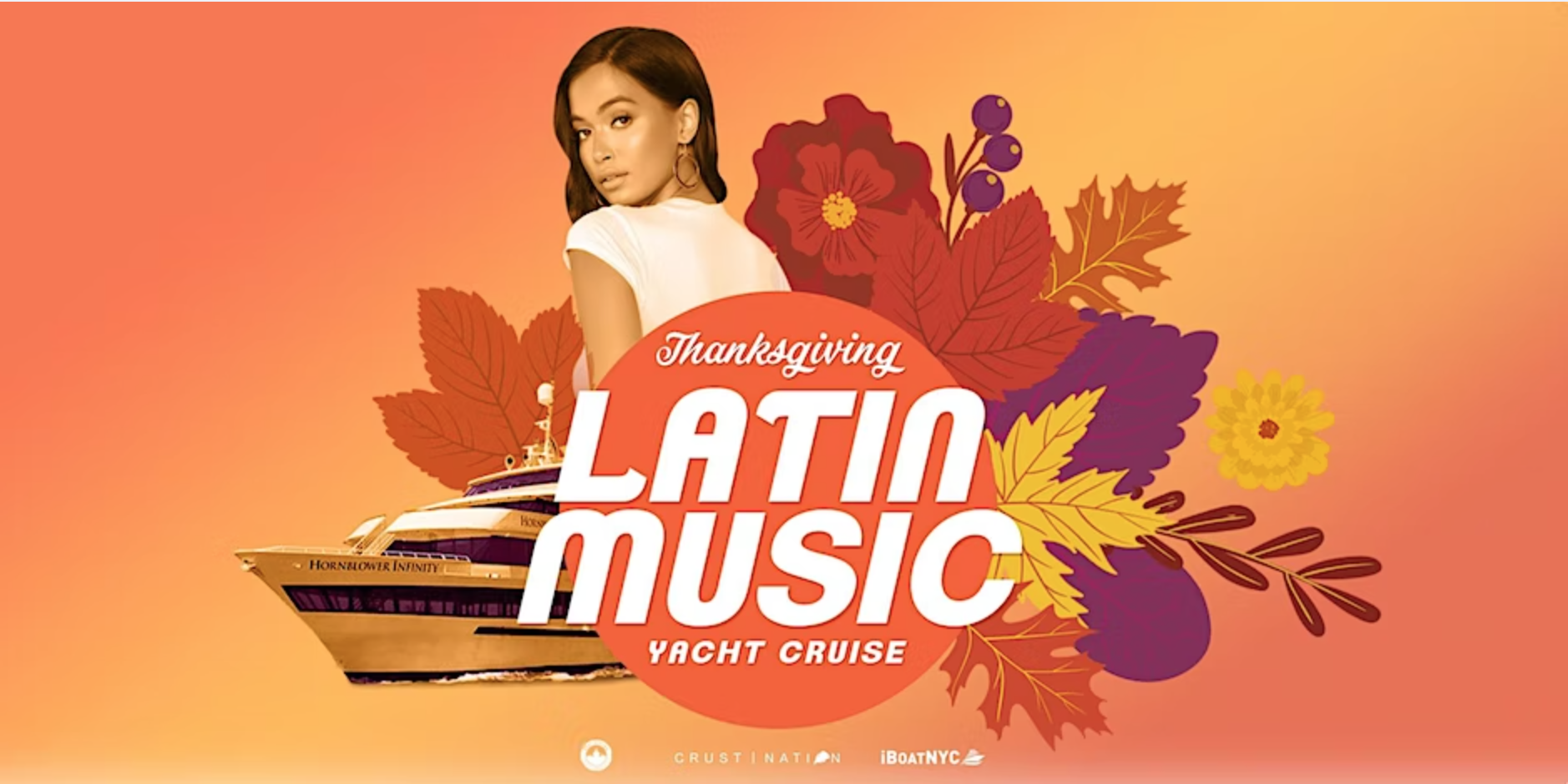 Thanksgiving Friendsgiving: Latin & Reggaeton Yacht Cruise Party