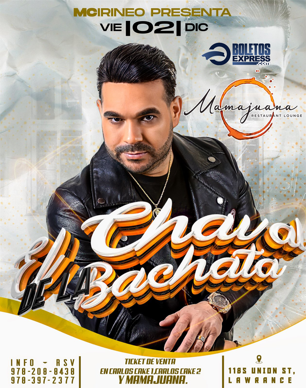 EL CHAVAL DE LA BACHATA Tickets BoletosExpress