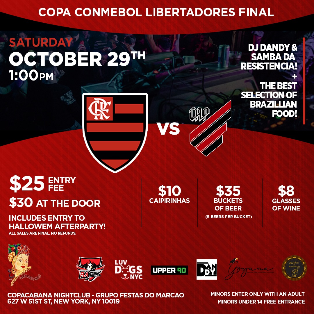 Final da Libertadores Flamengo x Athletico Pr Tickets BoletosExpress
