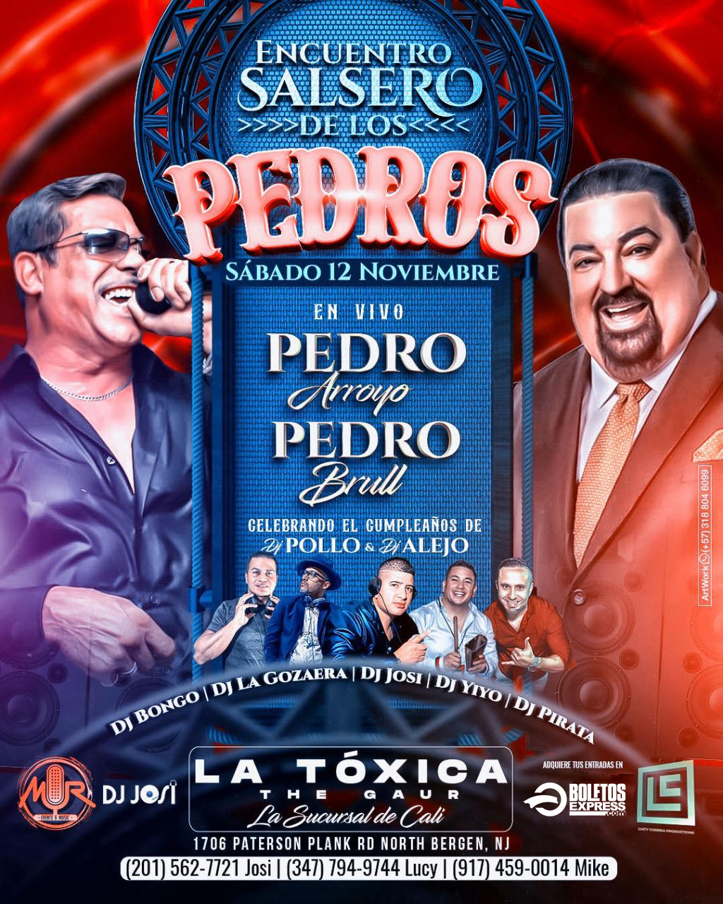 Buy tickets for PEDRO ARROYO & PEDRO BRULL PEDRO ARROYO & PEDRO BRULL