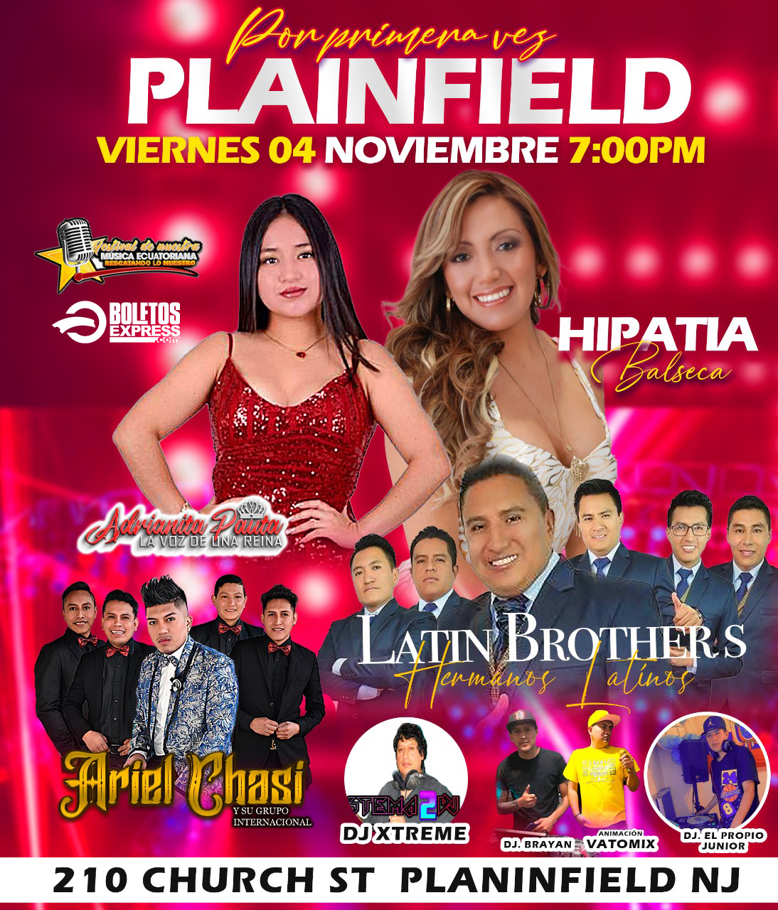 ADRIANITA PAUTA | HIPATIA | LATIN BROTHERS | ARIEL CHASI