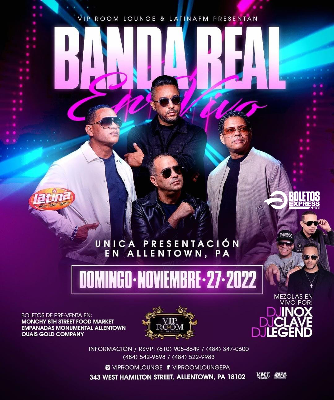 Buy tickets for BANDA REAL BANDA REAL