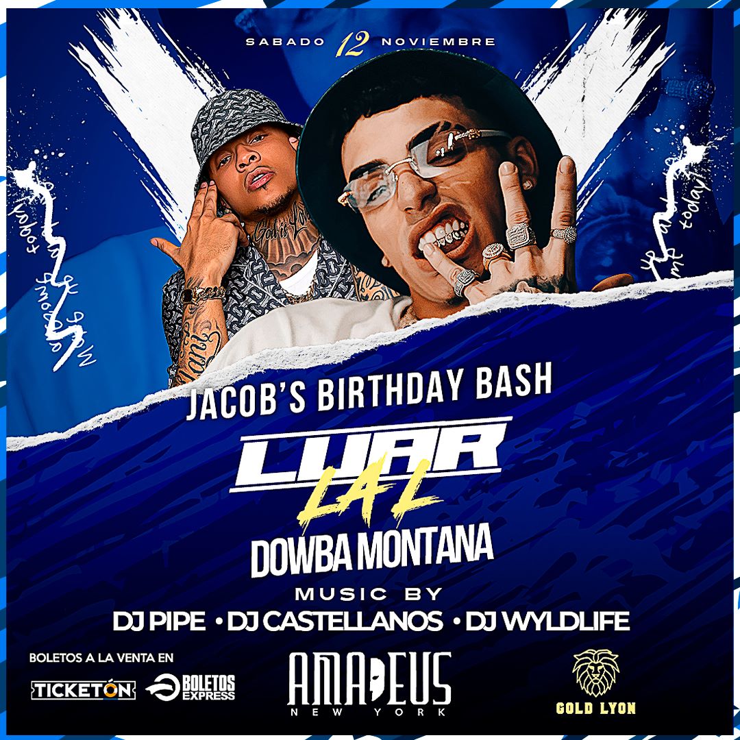 LUAR LA L, DOWBA MONTANA Tickets - BoletosExpress