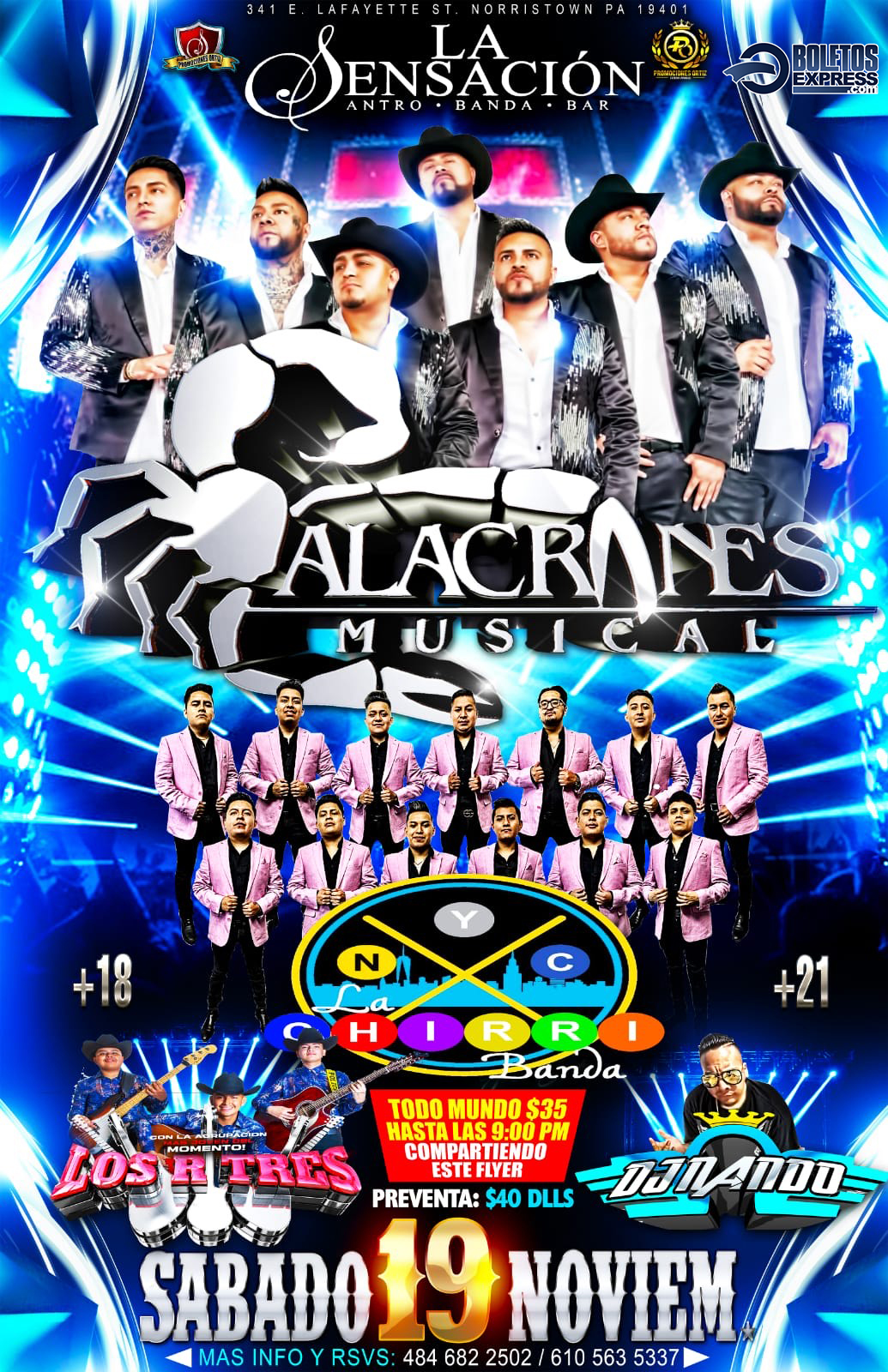 ALACRANES MUSICAL | NYC CHIRRI BANDA
