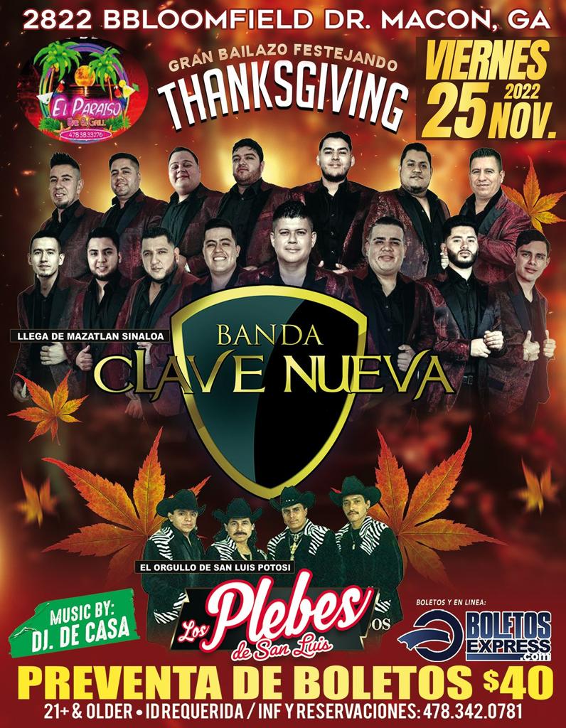 Buy tickets for BANDA CLAVE NUEVA & LOS PLEBES DE SAN LUIS BANDA CLAVE NUEVA & LOS PLEBES DE SAN LUIS