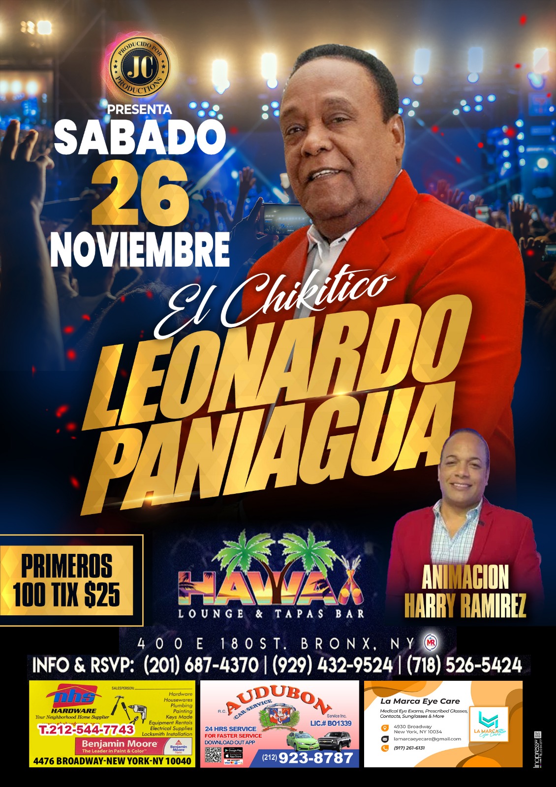 Buy tickets for LEONARDO PANIAGUA LEONARDO PANIAGUA