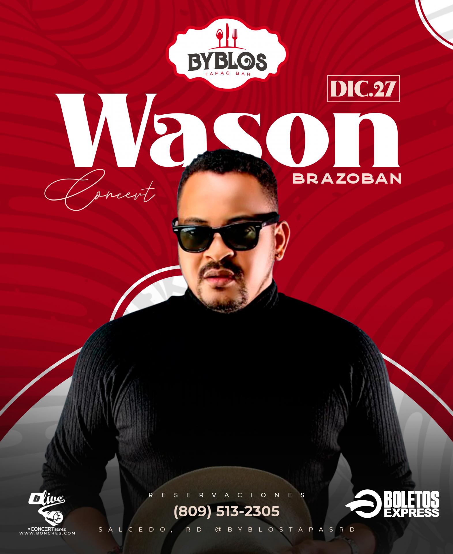 WASON BRAZOBAN Tickets BoletosExpress