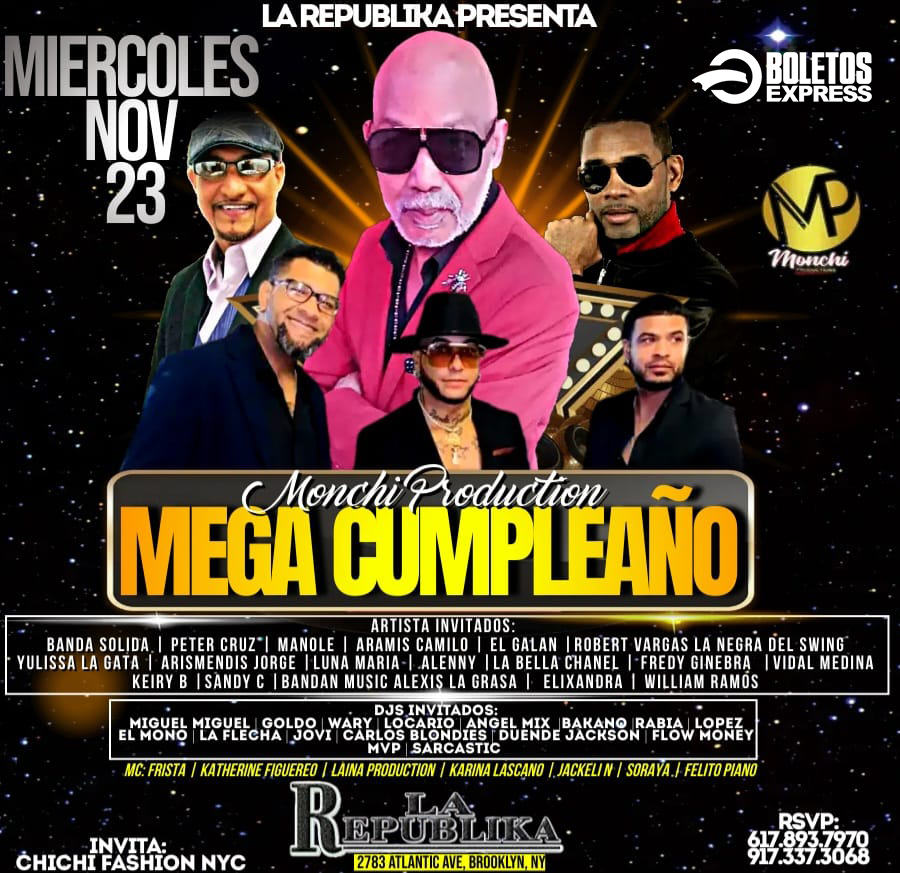 MONCHI PRODUCTION MEGA CUMPLEAÑO