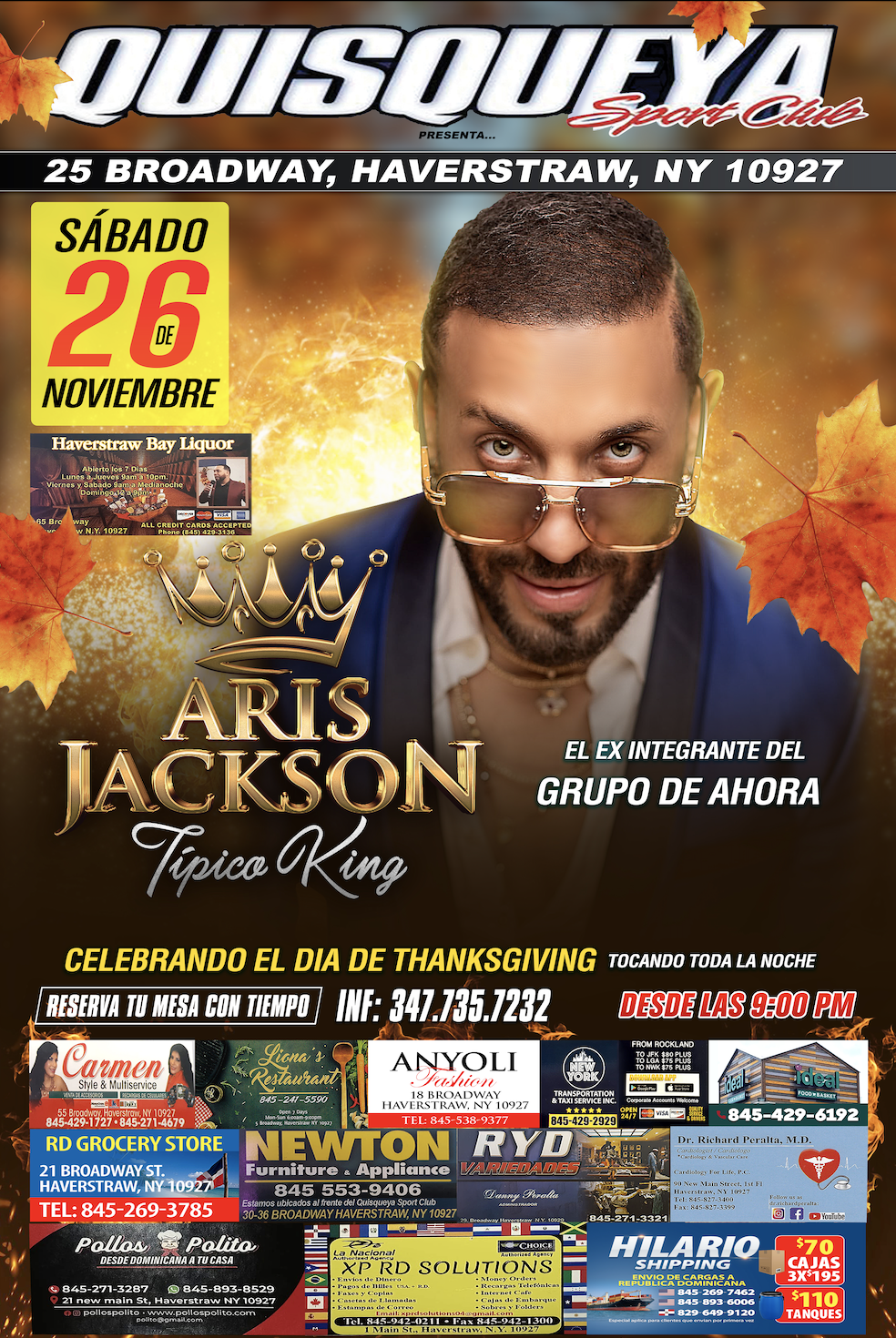 Buy tickets for ARIS JACKSON ARIS JACKSON