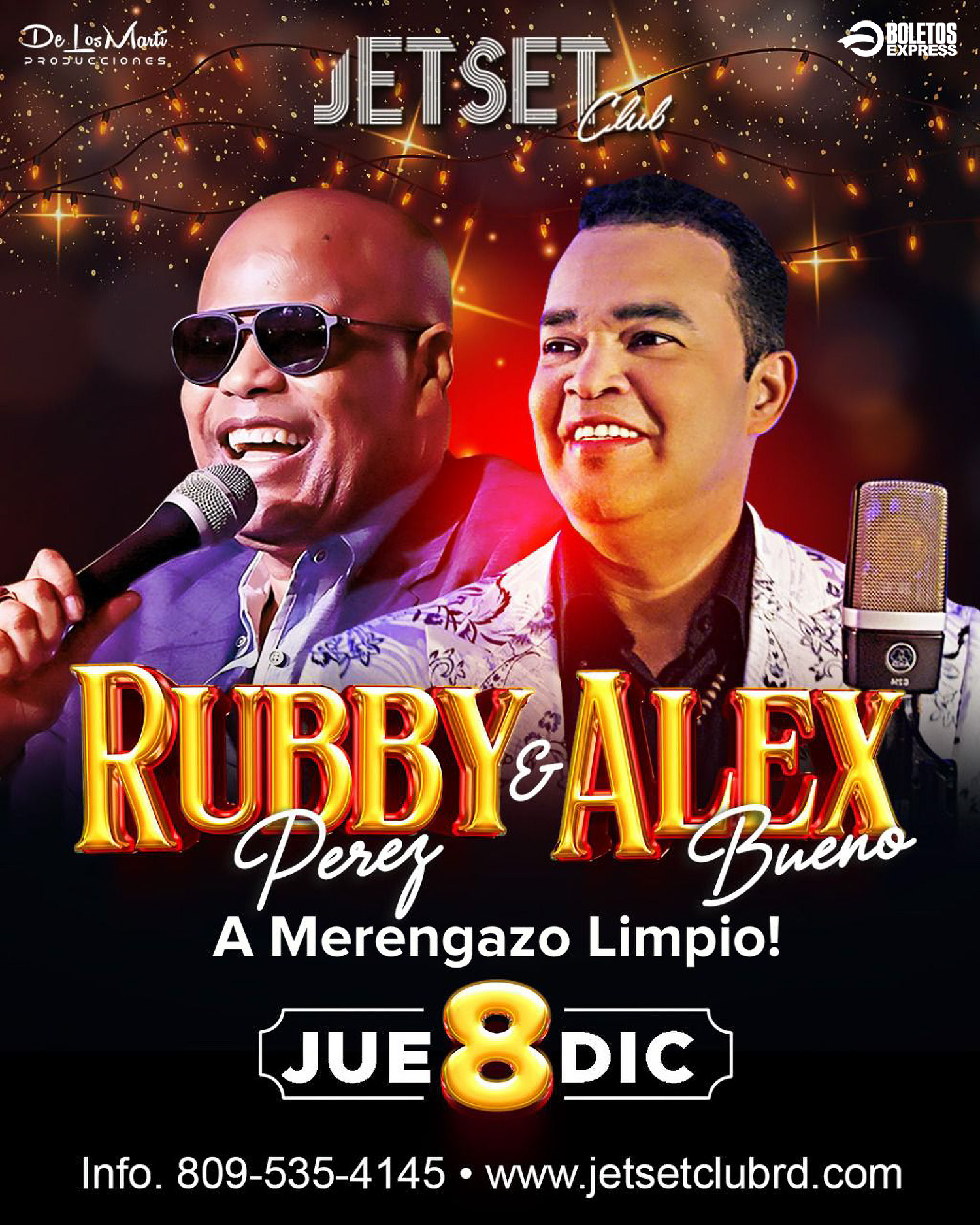 Buy tickets for RUBBY PEREZ & ALEX BUENO RUBBY PEREZ & ALEX BUENO