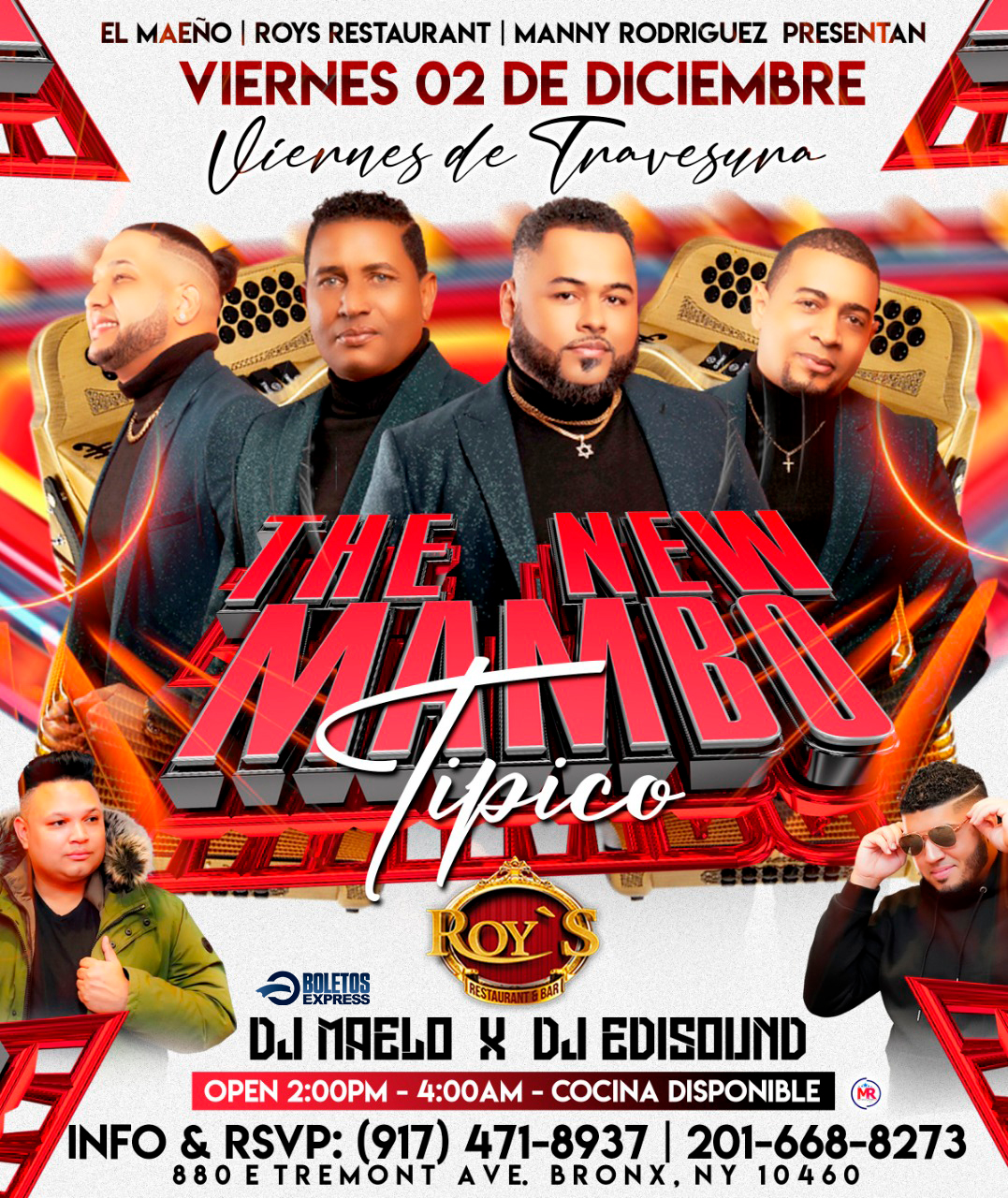 Buy tickets for THE NEW MAMBO THE NEW MAMBO