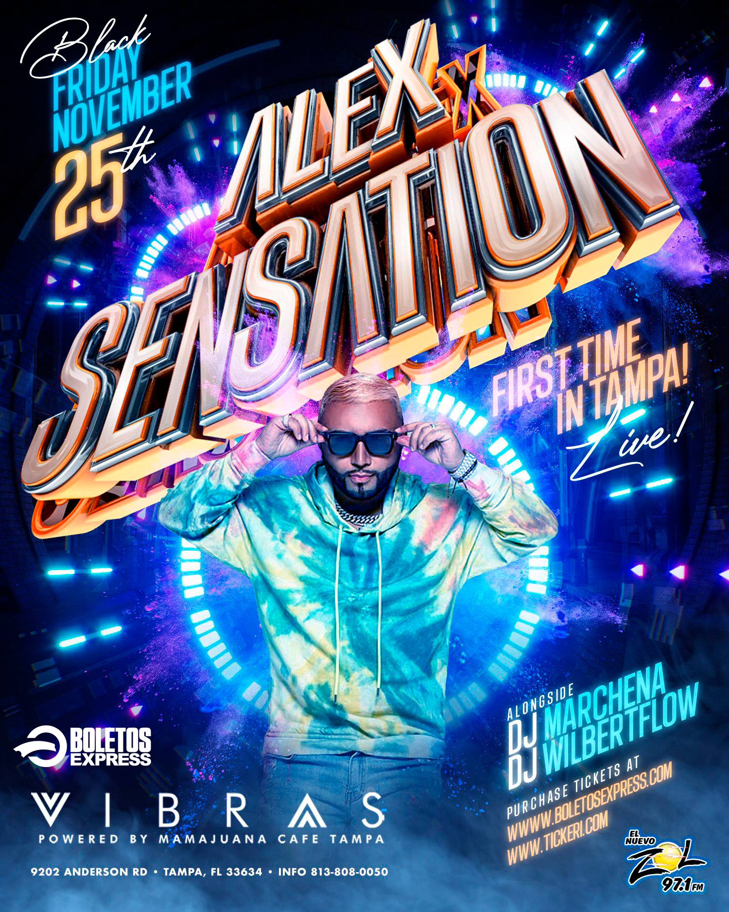 Buy tickets for ALEX SENSATION ALEX SENSATION